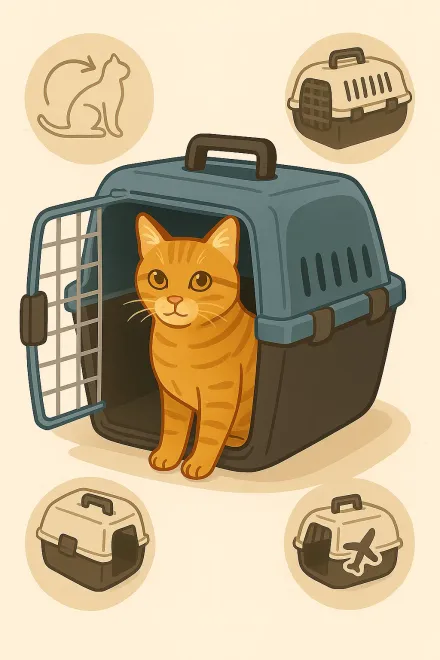 Wie man die Transportbox für Katzen wählt