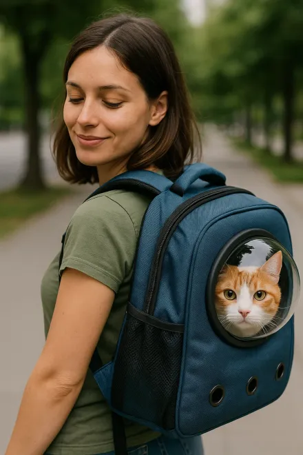 Vorteile eines Katzenrucksacks