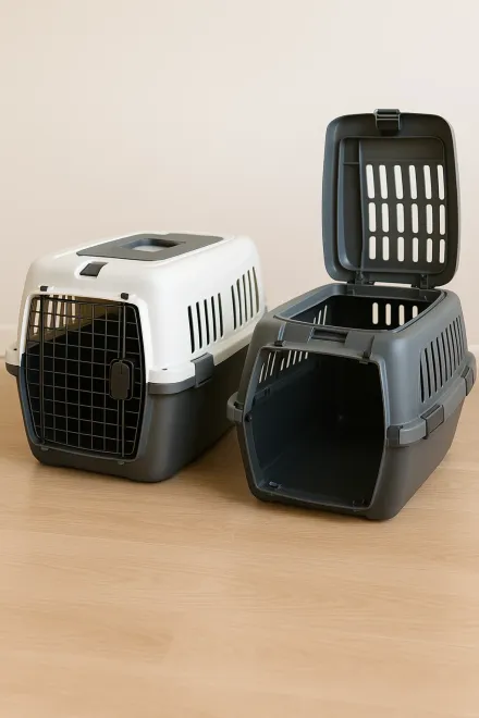 Arten von Transportboxen für große Katzen