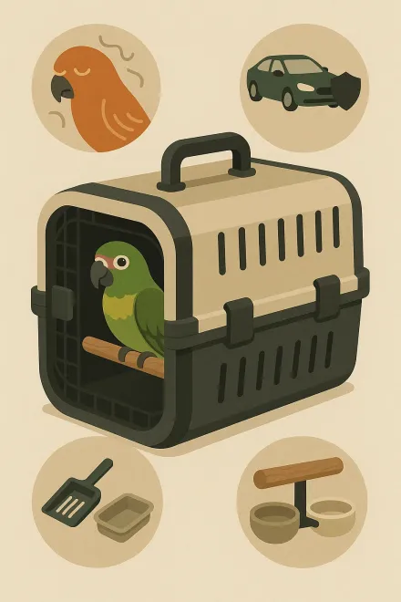 Vorteile einer Transportbox für Papageien