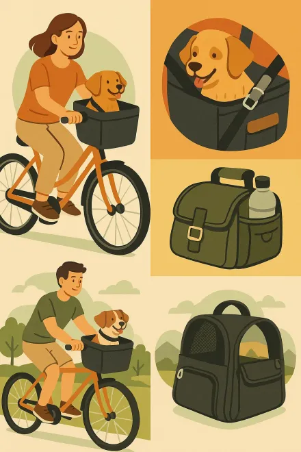Vorteile, deinen Hund per Fahrrad zu transportieren